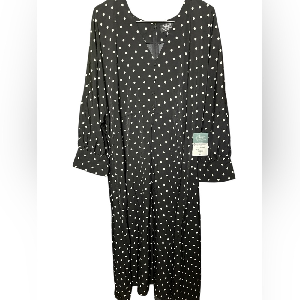 Albott Target Black Polka Dot Dress